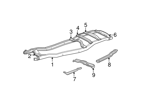 Body/Frame & Components for 2000 Ford Explorer #1