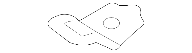 YS4Z-54613D74-AA ANCHOR, RIGHT