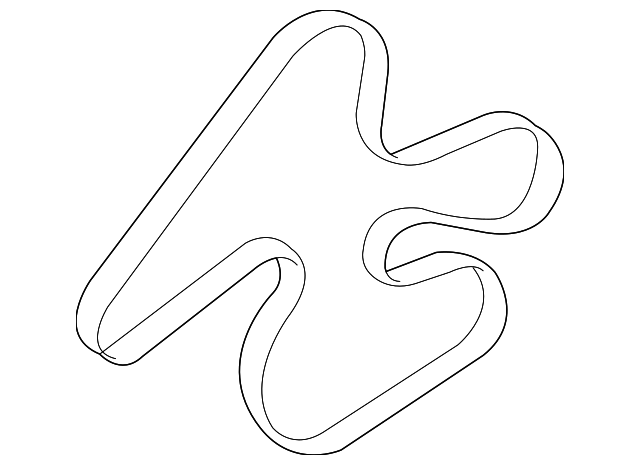 8653617 Деталь SERPENTINE BELT