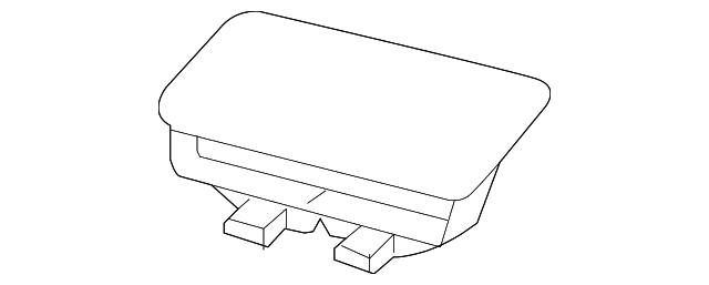 39984012 Деталь SEAT BELT COVER, RIGHT