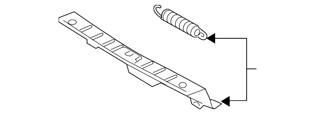 9486870 Деталь SILL MOLDING