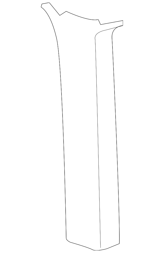CK4Z-6152019-AA Деталь WINDOW MOLDING, LEFT
