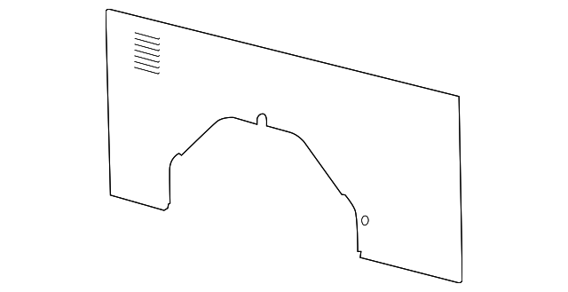 CK4Z-6131013-CB Деталь CENTER PANEL, LEFT