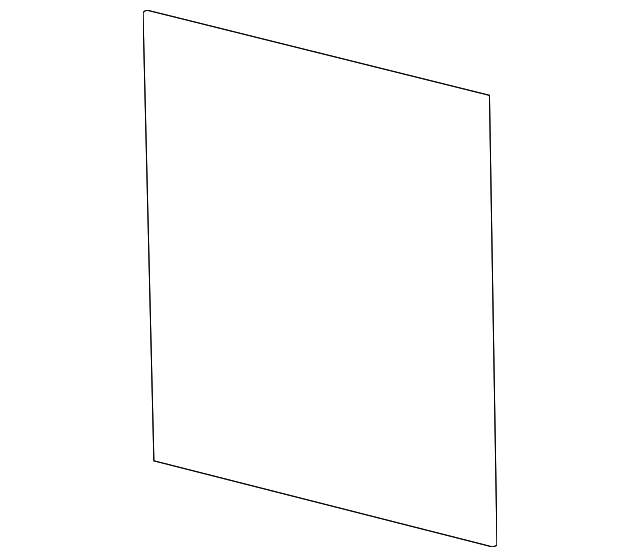 CK4Z-6131013-DA Деталь REAR PANEL, LEFT