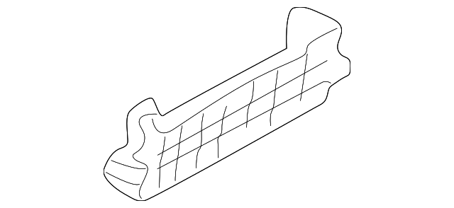 8611017 Деталь IMPACT PAD, LEFT