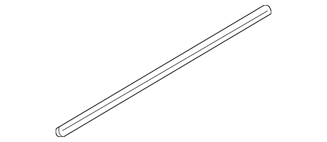 8600439 Деталь LOWER W'STRIP, RIGHT