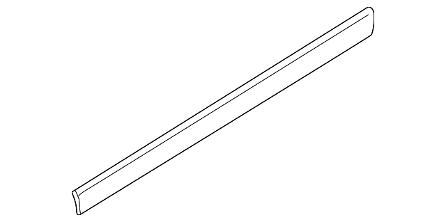 8614109 Деталь BODY SIDE MLDG, RIGHT