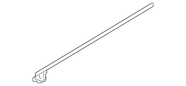 8600435 Деталь BELT W'STRIP, LEFT