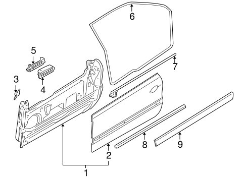 C70 DOOR & COMPONENTS