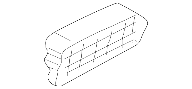 8600147 Деталь IMPACT PAD, LEFT