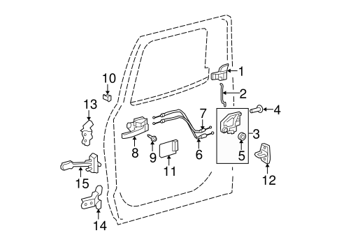 Electrical/Rear Door for 2017 Toyota Tundra #3