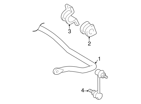 REAR SUSPENSION/STABILIZER BAR & COMPONENTS for 2007 Toyota Sequoia #1