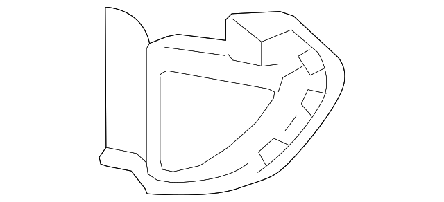958-505-333-20-9B9 Деталь AIR DUCT, LEFT
