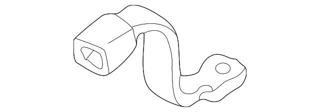 88972271 Деталь BUCKLE, LEFT