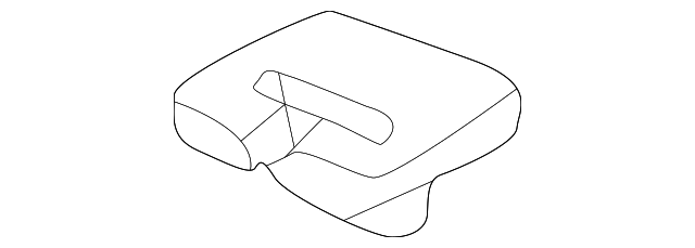 88972272 Деталь LAP BELT ASSY COVER