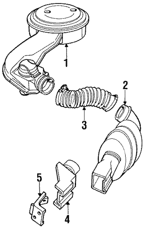 Air Intake for 1992 Oldsmobile Cutlass Cruiser #0