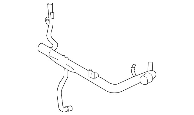 30757453 Деталь WATER PIPE