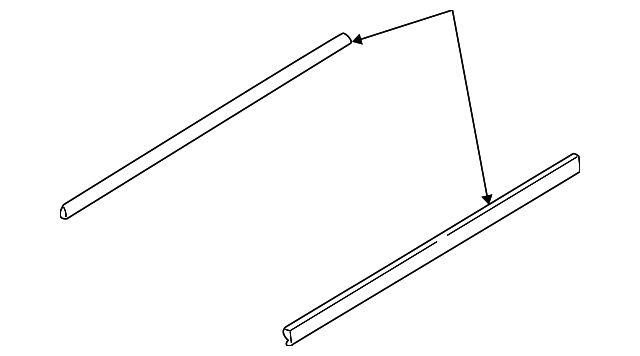 3S4Z-5850462-AA Деталь DRIP MOLDING, RIGHT