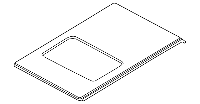 YS4Z-6150202-BA Деталь ROOF PANEL