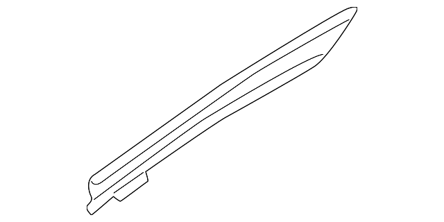 YS4Z-54513A09-BA Деталь SIDE RAIL, LEFT