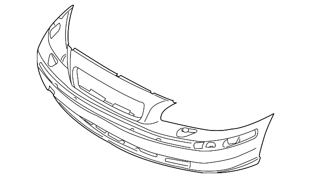 39980915 Деталь BUMPER COVER