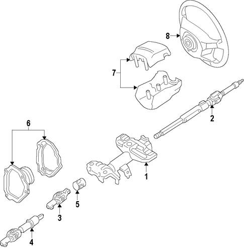 STEERING/STEERING WHEEL for 2000 Toyota Camry #1