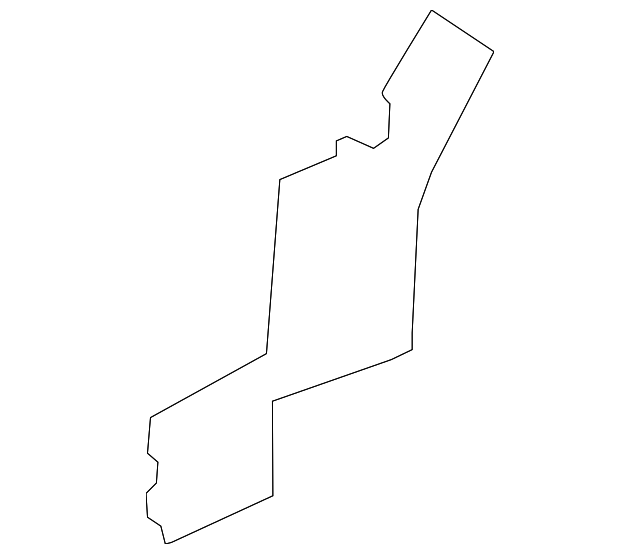 FJG1916AB Деталь INNER HINGE PLR, RIGHT