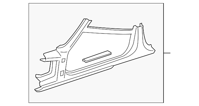 C2N2838 Деталь UNISIDE ASSY, RIGHT