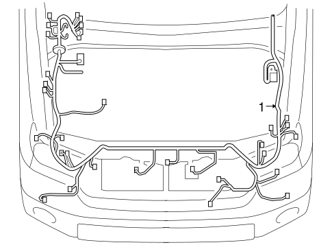 ELECTRICAL/WIRING HARNESS for 2012 Toyota Sequoia #1