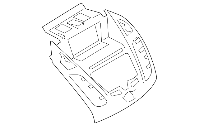 DT1Z-18842-CB Деталь CENTER BEZEL