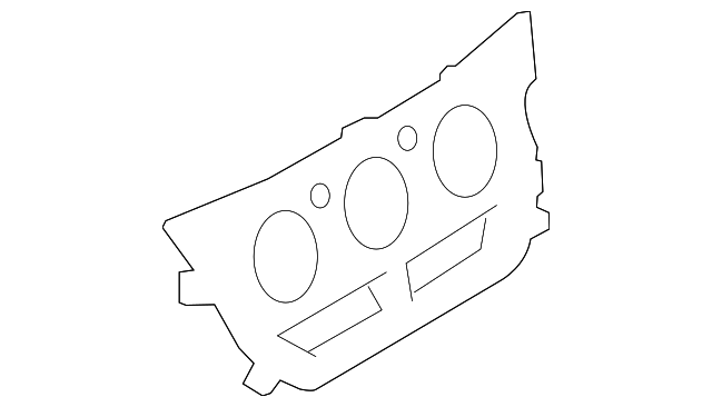 DT1Z-9904644-BD Деталь LOWER MOLDING