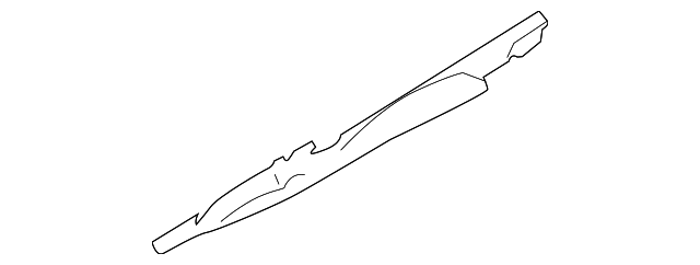 DT1Z-6104398-A Деталь LOWER TRIM INSULATOR