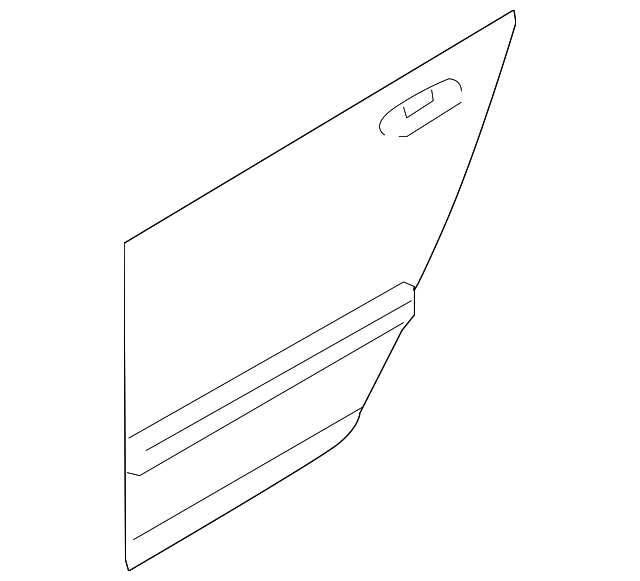 93181213 Деталь OUTER PANEL, LEFT