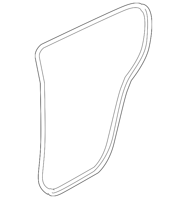 13170853 Деталь DOOR W'STRIP, LEFT