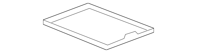 15119278 Деталь COMPARTMENT MAT