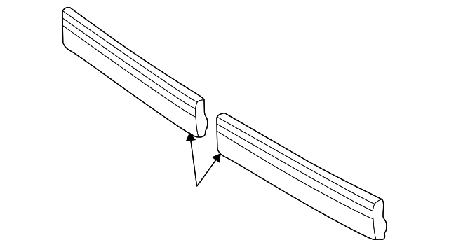15677929 MOLDING, LEFT