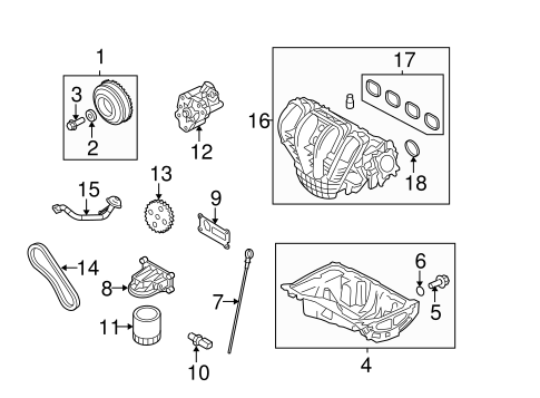 Fusion ENGINE PARTS
