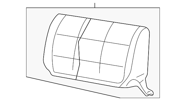 PY481AZ Деталь SEAT BACK ASSY
