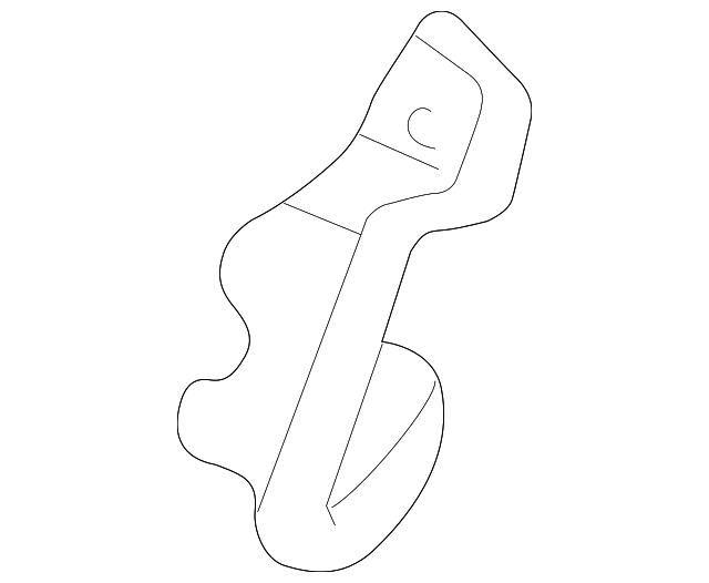 55217129AC Деталь BRACKET, LEFT