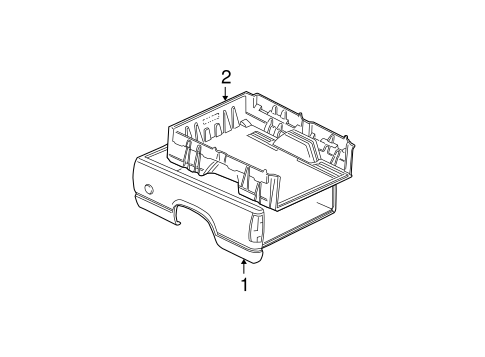 C2500 Pickup BOX ASSEMBLY
