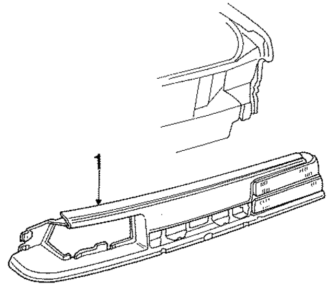 Grand Am EXTERIOR TRIM - REAR BODY