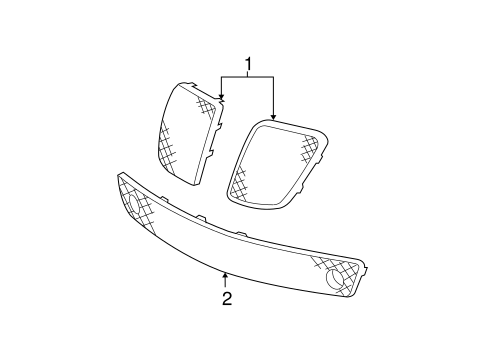 Grand Prix GRILLE & COMPONENTS