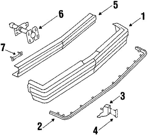 Phoenix BUMPER ASSEMBLY - REAR