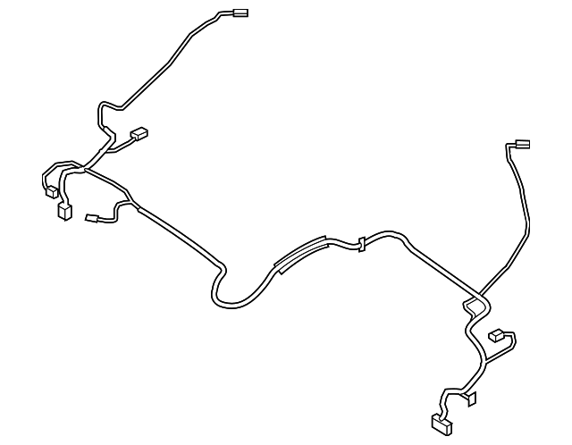 981-612-866-00 Деталь WIRE HARNESS, RIGHT
