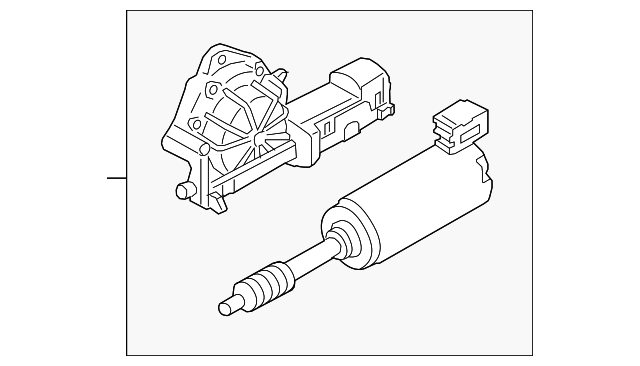 981-561-923-00 Деталь DRIVE UNIT, LEFT