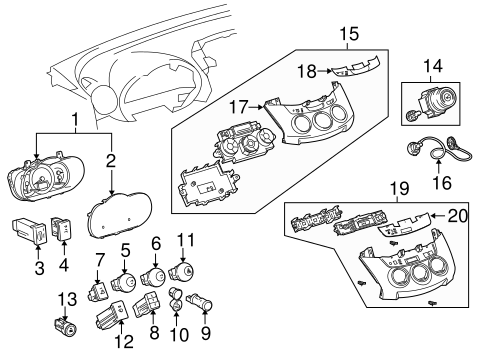 BRAKES/TRACTION CONTROL for 2011 Toyota RAV4 #1