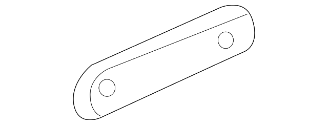 9169238 Деталь STEERING COLUMN NUT PLATE