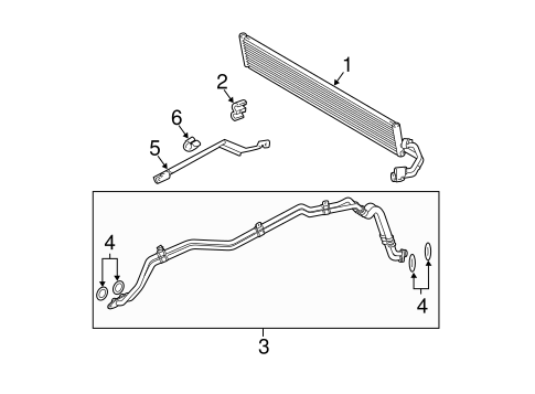Panamera TRANS OIL COOLER
