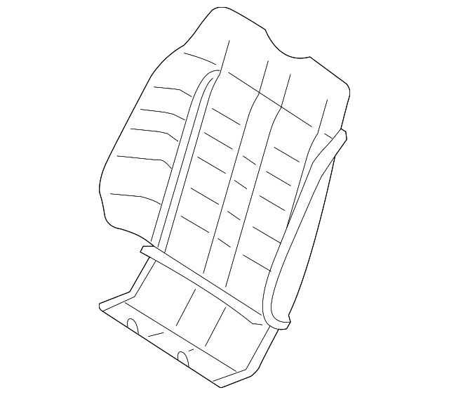 HBR000063VAE Деталь SEAT BACK PANEL, RIGHT