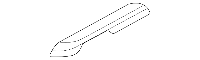 HJR500031SUN Деталь UPPER COVER, LEFT